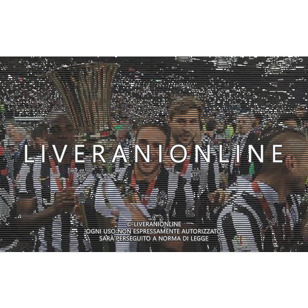 Coppa Italia TIM Cup 2014/2015 Finale Roma - 20.05.2015 Juventus-Lazio Nella Foto: Alessandro matri con la coppa /Ph.Vitez-Ag. Aldo Liverani