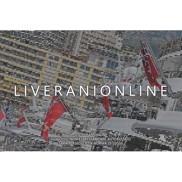 Boats in the scenic Monaco Harbour. 20.05.2015. Formula 1 World Championship, Rd 6, Monaco Grand Prix, Monte Carlo, Monaco, Preparation Day. AG ALDO LIVERANI SAS OINLY ITALY