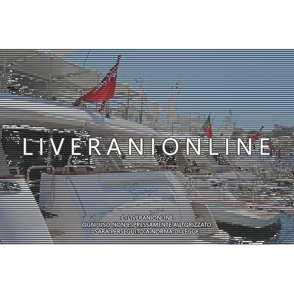 Boats in the scenic Monaco Harbour. 20.05.2015. Formula 1 World Championship, Rd 6, Monaco Grand Prix, Monte Carlo, Monaco, Preparation Day. AG ALDO LIVERANI SAS OINLY ITALY