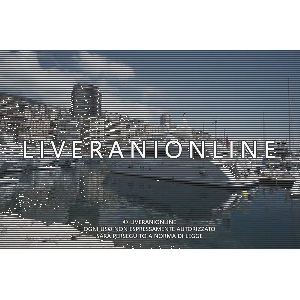 Boats in the scenic Monaco Harbour. 20.05.2015. Formula 1 World Championship, Rd 6, Monaco Grand Prix, Monte Carlo, Monaco, Preparation Day. AG ALDO LIVERANI SAS OINLY ITALY