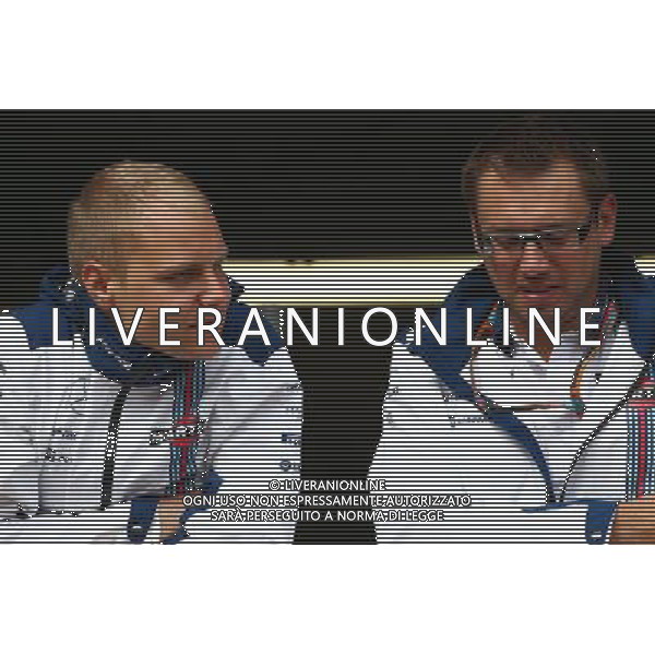 Valtteri Bottas (FIN) Williams (Left). 21.05.2015. Formula 1 World Championship, Rd 6, Monaco Grand Prix, Monte Carlo, Monaco, Practice Day. AG ALDO LIVERANI SAS OINLY ITALY