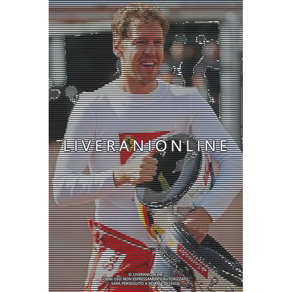 Sebastian Vettel (GER) Ferrari. 21.05.2015. Formula 1 World Championship, Rd 6, Monaco Grand Prix, Monte Carlo, Monaco, Practice Day. AG ALDO LIVERANI SAS OINLY ITALY