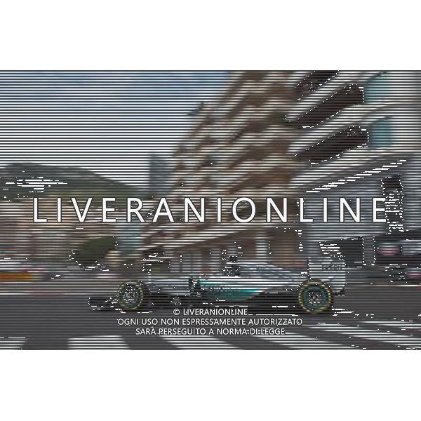 Lewis Hamilton (GBR) Mercedes AMG F1 W06. 21.05.2015. Formula 1 World Championship, Rd 6, Monaco Grand Prix, Monte Carlo, Monaco, Practice Day. AG ALDO LIVERANI SAS OINLY ITALY