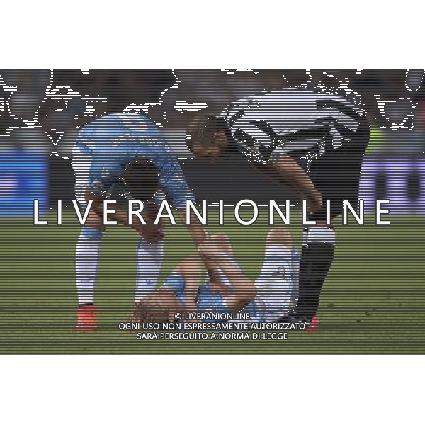 Coppa Italia TIM Cup 2014/2015 Finale Roma - 20.05.2015 Juventus-Lazio Nella Foto:Basta Dusan-Djordjevic Filip-Chiellini Giorgio /Ph.Vitez-Ag. Aldo Liverani
