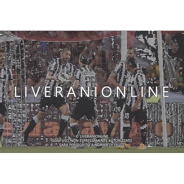 Roma - 20/05/2015 - Stadio Olimpico - Finale Tim Cup 2014-2015 - Juventus vs SS Lazio - nella foto: Giorgio Chiellini esulta dopo il gol del pareggio / Ph. Fabrizio Corradetti - Ag. Aldo Liverani Sas