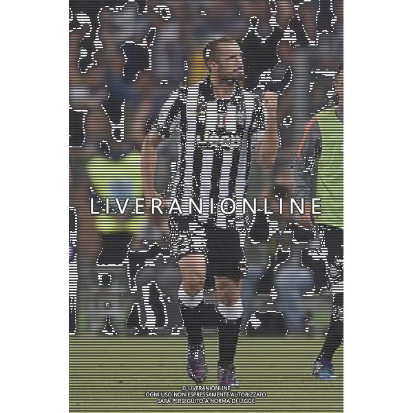 Roma - 20/05/2015 - Stadio Olimpico - Finale Tim Cup 2014-2015 - Juventus vs SS Lazio - nella foto: Giorgio Chiellini esulta dopo il gol del pareggio / Ph. Fabrizio Corradetti - Ag. Aldo Liverani Sas