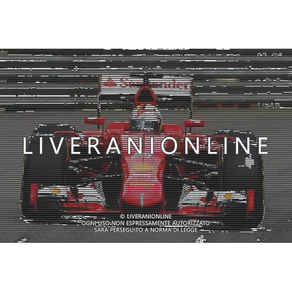 Sebastian Vettel (GER) Ferrari SF15-T. 21.05.2015. Formula 1 World Championship, Rd 6, Monaco Grand Prix, Monte Carlo, Monaco, Practice Day. AG ALDO LIVERANI SAS ONLY ITALY 