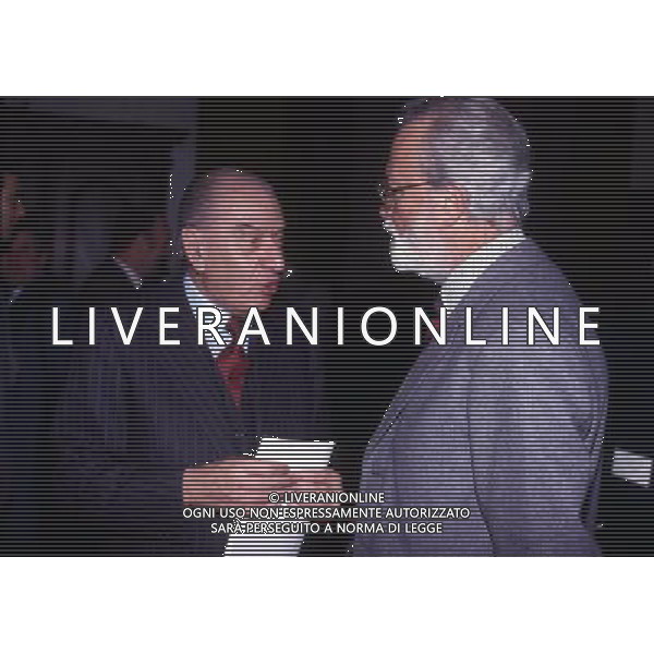 ARCHIVIO LIVERANI NELLA FOTO EUGENIO SCALFARI GIORNALISTA ED DIRETTORE REPUBBLICA CON BRUNO VISENTINI AG ALDO LIVERANI SAS