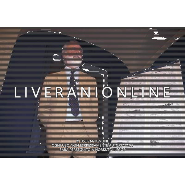 ARCHIVIO LIVERANI NELLA FOTO EUGENIO SCALFARI GIORNALISTA ED DIRETTORE REPUBBLICA AG ALDO LIVERANI SAS