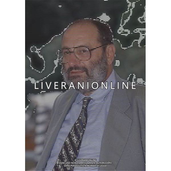 RETROSPETTIVA UMBERTO ECO NELLA FOTO UMBERTO ECO AG ALDO LIVERANI SAS