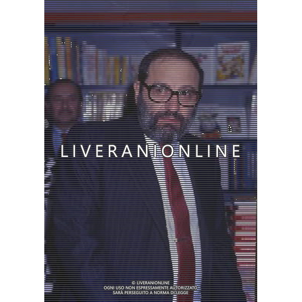 RETROSPETTIVA UMBERTO ECO NELLA FOTO UMBERTO ECO AG ALDO LIVERANI SAS