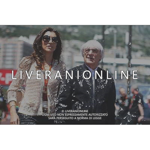 Bernie Ecclestone (GBR) with his wife Fabiana Flosi (BRA). 22.05.2015. Formula 1 World Championship, Rd 6, Monaco Grand Prix, Monte Carlo, Monaco, Friday. AG ALDO LIVERANI SAS ONLY ITALY