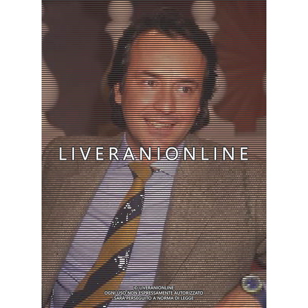 RETROSPETTIVA CORRADO TEDESCHI CONDUTTORE TELEVISIVO E ATTORE TEATRALE NELLA FOTO CORRADO TEDESCHI AG ALDO LIVERANI SAS