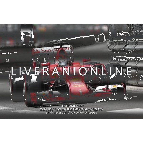 Sebastian Vettel (GER) Ferrari SF15-T. 23.05.2015. Formula 1 World Championship, Rd 6, Monaco Grand Prix, Monte Carlo, Monaco, Qualifying Day AG ALDO LIVERANI SAS ONLY ITALY