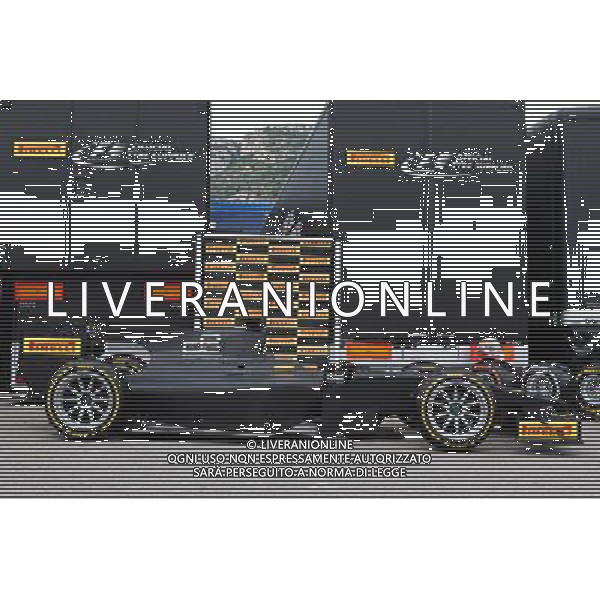 A GP2 car with the Pirelli 18\' (Inch) tyre. 23.05.2015. Formula 1 World Championship, Rd 6, Monaco Grand Prix, Monte Carlo, Monaco, Qualifying Day AG ALDO LIVERANI SAS ONLY ITALY