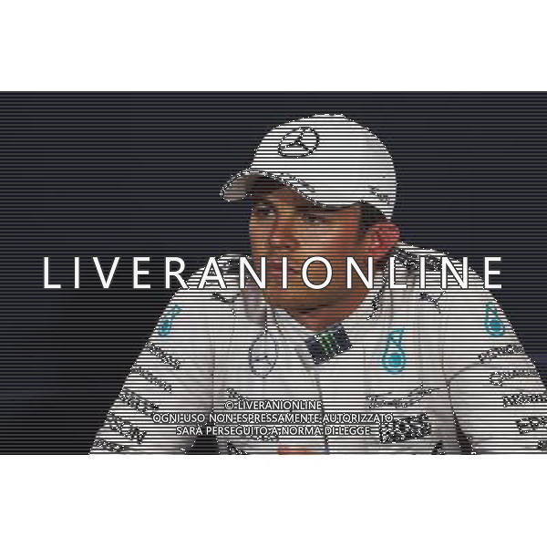 Nico Rosberg (GER) Mercedes AMG F1 in the FIA Press Conference. 23.05.2015. Formula 1 World Championship, Rd 6, Monaco Grand Prix, Monte Carlo, Monaco, Qualifying Day AG ALDO LIVERANI SAS ONLY ITALY