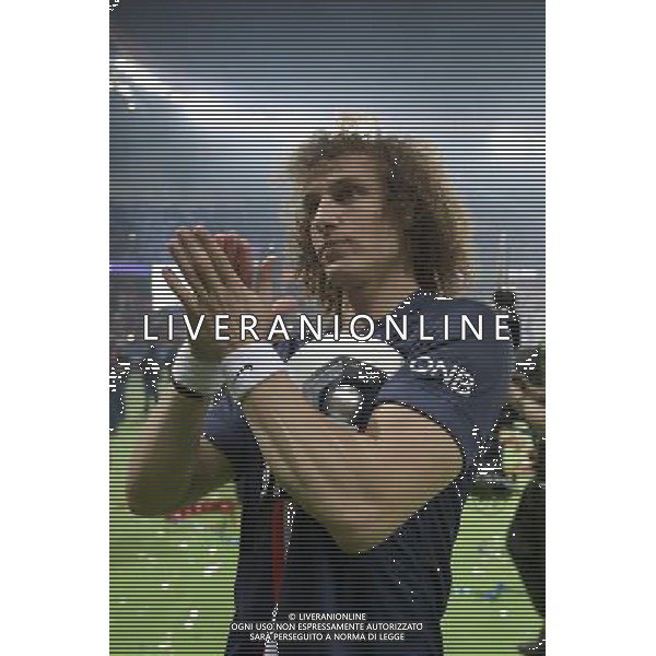 David Luiz - 23.05.2015 - PSG / Reims - 38eme journee de Ligue 1 Photo : Andre Ferreira / Icon Sport AG ALDO LIVERANI SAS ONLY ITALY