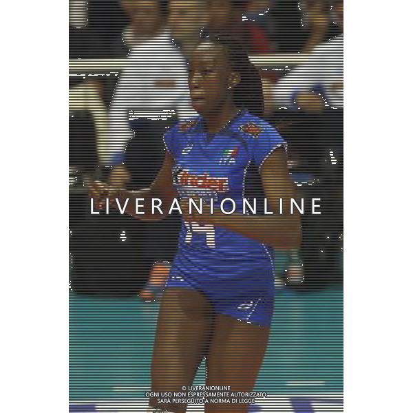 RAVENNA 23/05/2015. VOLLEY PALLAVOLO. ITALIA - CINA 3-0 NELLA FOTO Paola Egonu AG ALDO LIVERANI SAS