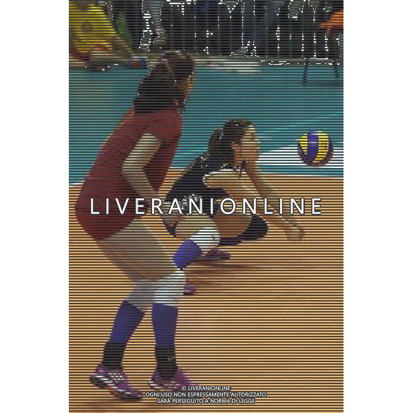 RAVENNA 23/05/2015. VOLLEY PALLAVOLO. ITALIA - CINA 3-0 NELLA FOTO Mengjie Wang AG ALDO LIVERANI SAS