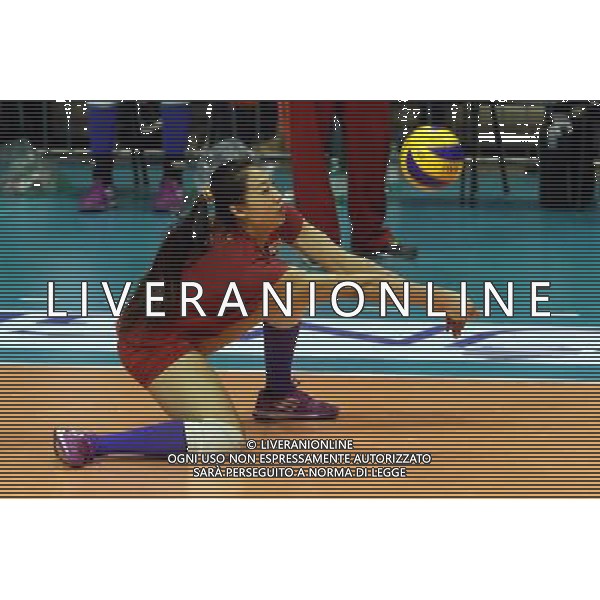 RAVENNA 23/05/2015. VOLLEY PALLAVOLO. ITALIA - CINA 3-0 NELLA FOTO Yanhan Liu AG ALDO LIVERANI SAS