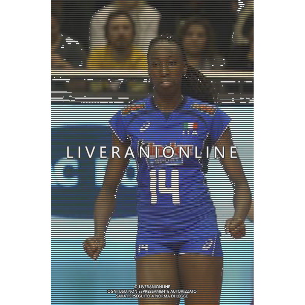 RAVENNA 23/05/2015. VOLLEY PALLAVOLO. ITALIA - CINA 3-0 NELLA FOTO Paola Egonu AG ALDO LIVERANI SAS