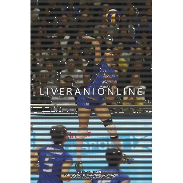 RAVENNA 23/05/2015. VOLLEY PALLAVOLO. ITALIA - CINA 3-0 NELLA FOTO Anastasia Guerra AG ALDO LIVERANI SAS