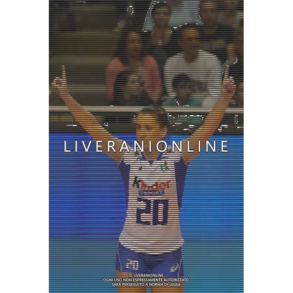 RAVENNA 23/05/2015. VOLLEY PALLAVOLO. ITALIA - CINA 3-0 NELLA FOTO Ilaria spirito AG ALDO LIVERANI SAS
