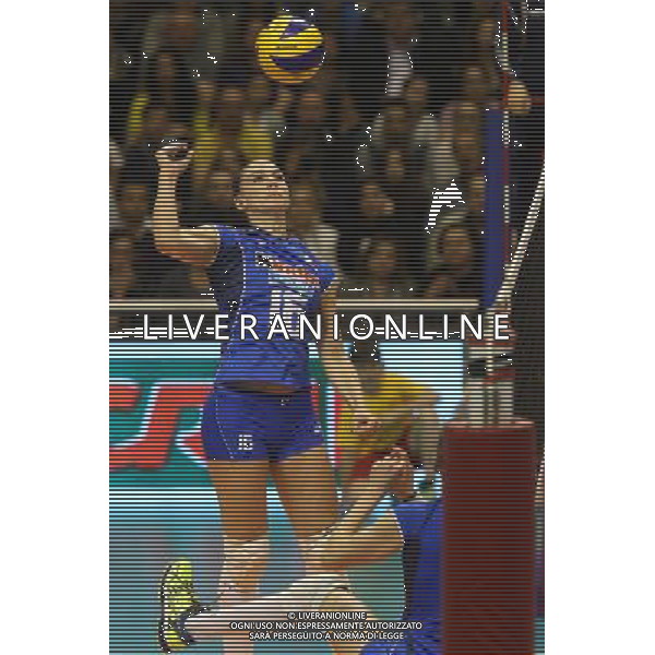 RAVENNA 23/05/2015. VOLLEY PALLAVOLO. ITALIA - CINA 3-0 NELLA FOTO Laura Melandri AG ALDO LIVERANI SAS
