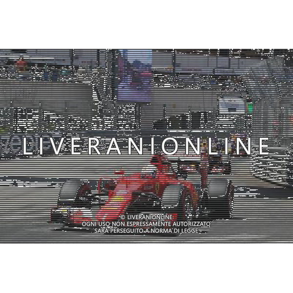 Sebastian Vettel (GER) Ferrari SF15-T. 24.05.2015. Formula 1 World Championship, Rd 6, Monaco Grand Prix, Monte Carlo, Monaco, Race Day. AG ALDO LIVERANI SAS ONLY ITALY
