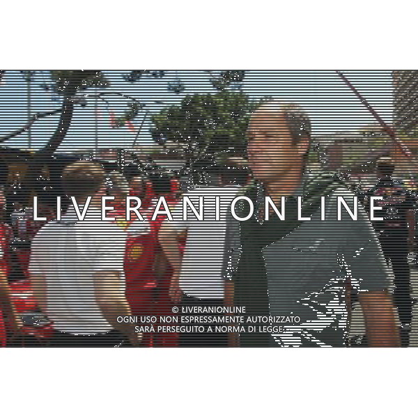 Gerhard Berger (AUT) on the grid. 24.05.2015. Formula 1 World Championship, Rd 6, Monaco Grand Prix, Monte Carlo, Monaco, Race Day. AG ALDO LIVERANI SAS ONLY ITALY