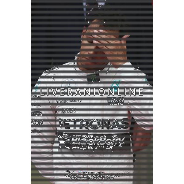 3rd place Lewis Hamilton (GBR) Mercedes AMG F1. 24.05.2015. Formula 1 World Championship, Rd 6, Monaco Grand Prix, Monte Carlo, Monaco, Race Day. AG ALDO LIVERANI SAS ONLY ITALY