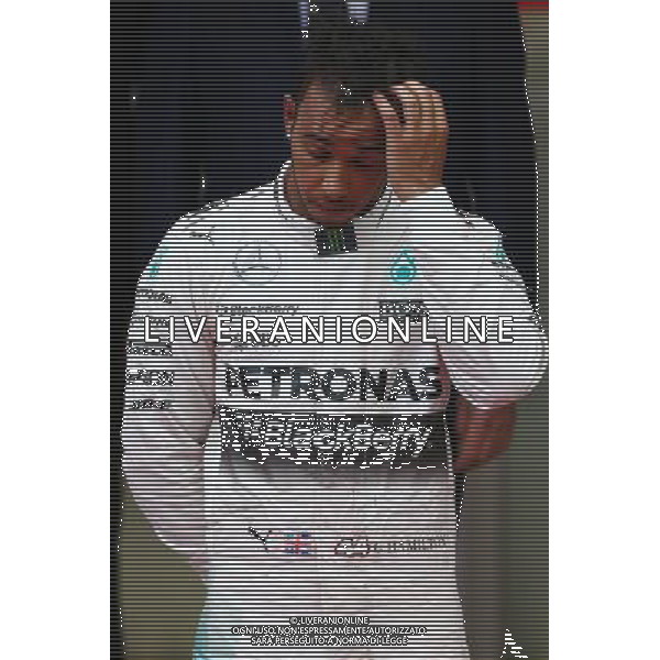 3rd place Lewis Hamilton (GBR) Mercedes AMG F1. 24.05.2015. Formula 1 World Championship, Rd 6, Monaco Grand Prix, Monte Carlo, Monaco, Race Day. AG ALDO LIVERANI SAS ONLY ITALY