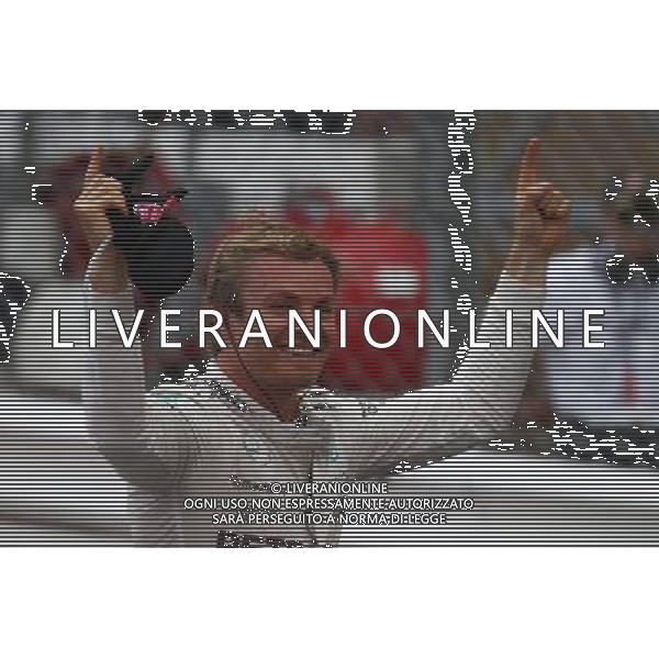 1st place Nico Rosberg (GER) Mercedes AMG F1 W06. 24.05.2015. Formula 1 World Championship, Rd 6, Monaco Grand Prix, Monte Carlo, Monaco, Race Day. AG ALDO LIVERANI SAS ONLY ITALY