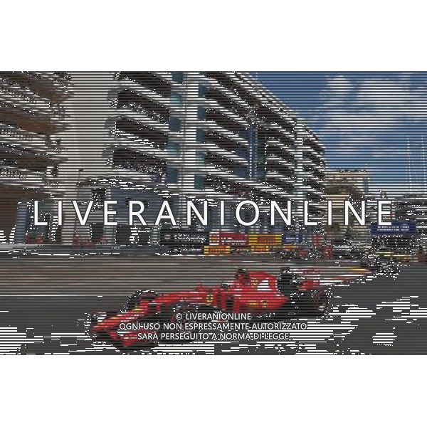 Kimi Raikkonen (FIN) Ferrari SF15-T. 24.05.2015. Formula 1 World Championship, Rd 6, Monaco Grand Prix, Monte Carlo, Monaco, Race Day. AG ALDO LIVERANI SAS ONLY ITALY