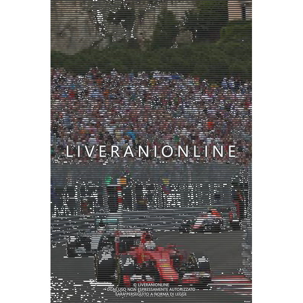Sebastian Vettel (GER) Ferrari SF15-T. 24.05.2015. Formula 1 World Championship, Rd 6, Monaco Grand Prix, Monte Carlo, Monaco, Race Day. AG ALDO LIVERANI SAS ONLY ITALY