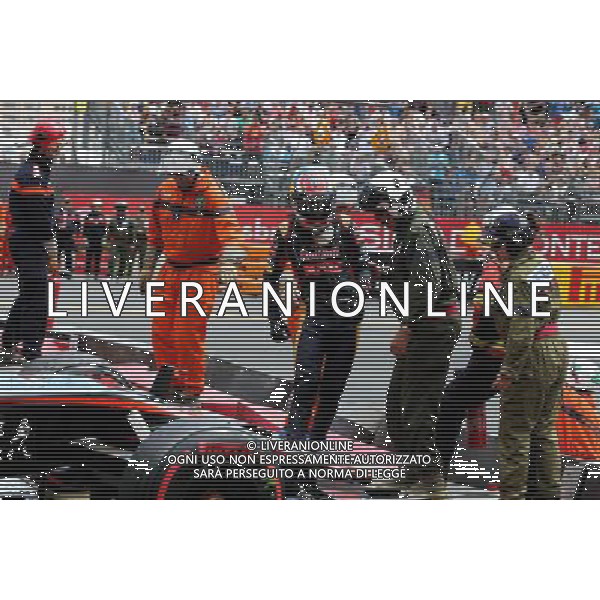 Max Verstappen (NL), Scuderia Toro Rosso crashes during the race 24.05.2015. Formula 1 World Championship, Rd 6, Monaco Grand Prix, Monte Carlo, Monaco, Race Day. AG ALDO LIVERANI SAS ONLY ITALY