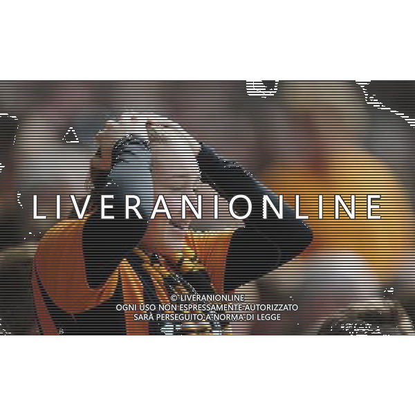 A Hull City fan reacts after Hull City\'s Ahmed Elmohamady had a goal ruled out Photographer Chris Vaughan/CameraSport Football - Barclays Premiership - Hull City v Manchester United - Sunday 24th May 2015 - Kingston Communications Stadium - Hull © CameraSport - 43 Linden Ave. Countesthorpe. Leicester. England. LE8 5PG - Tel: +44 (0) 116 277 4147 - admin@camerasport.com - www.camerasport.com AG ALDO LIVERANI SAS ONLY ITALY