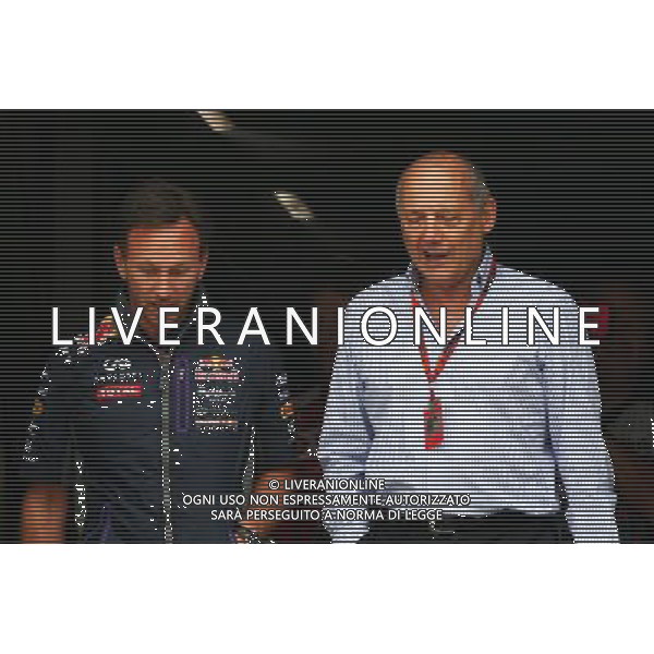 (L to R): Christian Horner (GBR) Red Bull Racing Team Principal with Ron Dennis (GBR) McLaren Executive Chairman. 23.05.2015. Formula 1 World Championship, Rd 6, Monaco Grand Prix, Monte Carlo, Monaco, Qualifying Day AG ALDO LIVERANI SAS ONLY ITALY