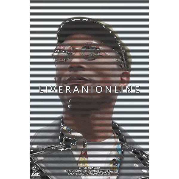 Singer Pharrell Williams 24.05.2015. Formula 1 World Championship, Rd 6, Monaco Grand Prix, Monte Carlo, Monaco, Race Day. AG ALDO LIVERANI SAS ONLY ITALY