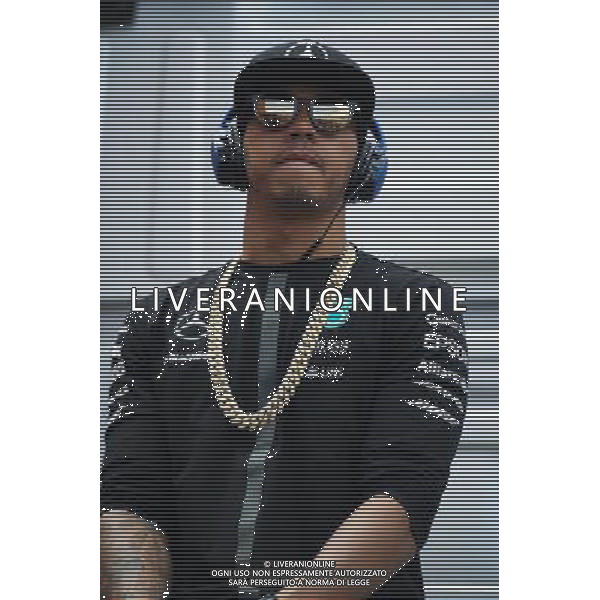 Lewis Hamilton (GBR) Mercedes AMG F1 on the drivers parade. 24.05.2015. Formula 1 World Championship, Rd 6, Monaco Grand Prix, Monte Carlo, Monaco, Race Day. AG ALDO LIVERANI SAS ONLY ITALY