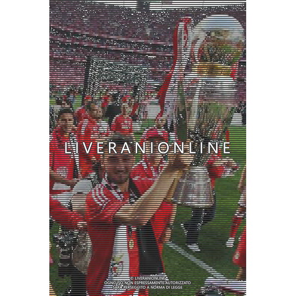 Joie Bryan Cristante - 23.05.2015 - Benfica / Maritimo - Liga Sagres Photo : Carlos Rodriguez / Icon Sport AG ALDO LIVERANI SAS ONLY ITALY