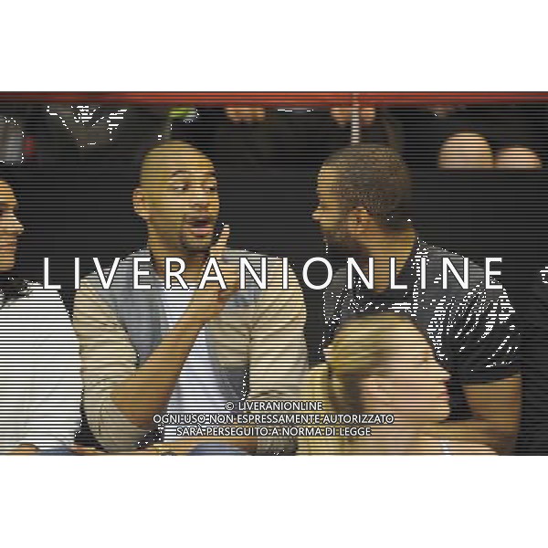 Nicolas BATUM / Tony PARKER - 25.05.2015 - Lyon Villeurbanne / Le Mans - 1/4Finale retour Playoff Pro A Photo : Jean Paul Thomas / Icon Sport AG ALDO LIVERANI SAS ONLY ITALY