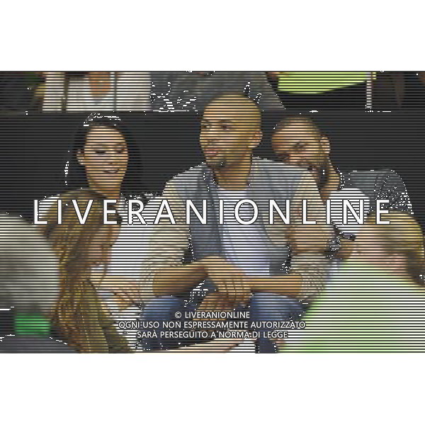 Nicolas BATUM / Tony PARKER - 25.05.2015 - Lyon Villeurbanne / Le Mans - 1/4Finale retour Playoff Pro A Photo : Jean Paul Thomas / Icon Sport AG ALDO LIVERANI SAS ONLY ITALY