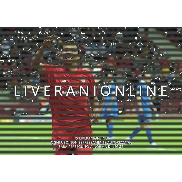 UEFA Europa League 2014/2015 Finale Varsavia (Polonia) - 27.05.2015 Dnipro-Siviglia Nella Foto:bacca esulta secondo gol /Ph.Vitez-Ag. Aldo Liverani
