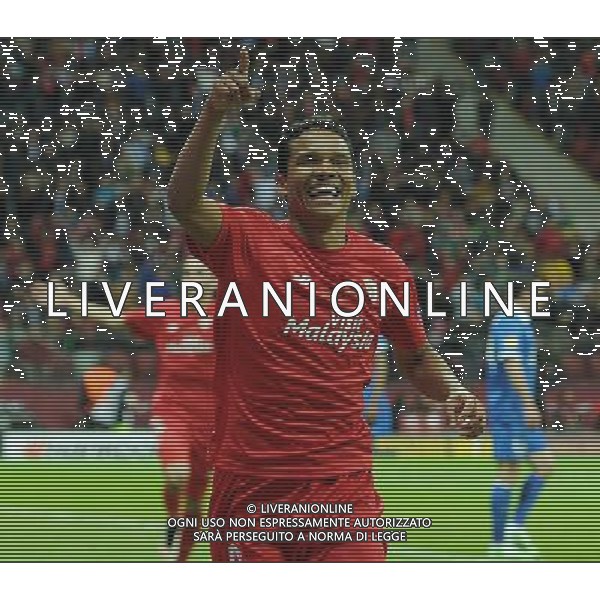 UEFA Europa League 2014/2015 Finale Varsavia (Polonia) - 27.05.2015 Dnipro-Siviglia Nella Foto:bacca esulta secondo gol /Ph.Vitez-Ag. Aldo Liverani