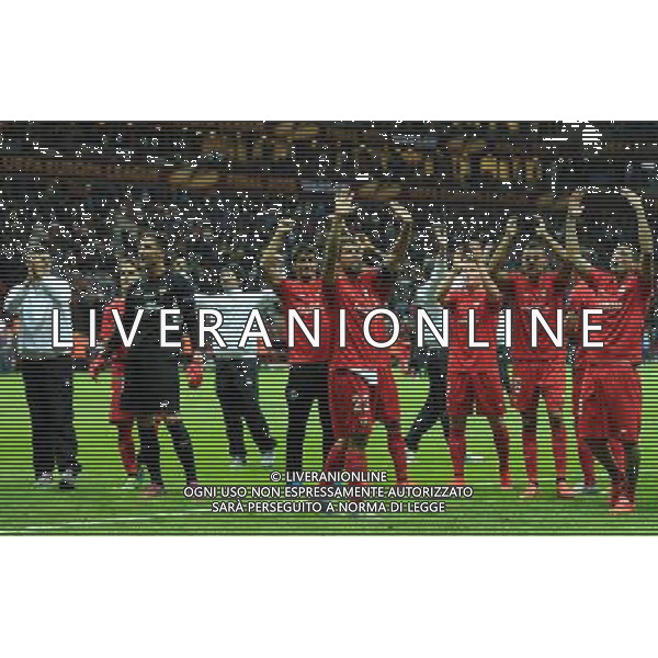 UEFA Europa League 2014/2015 Finale Varsavia (Polonia) - 27.05.2015 Dnipro-Siviglia Nella Foto:Festeggiamenti finali giocatori Siviglia /Ph.Vitez-Ag. Aldo Liverani