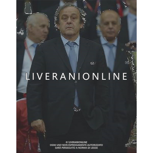 UEFA Europa League 2014/2015 Finale Varsavia (Polonia) - 27.05.2015 Dnipro-Siviglia Nella Foto:Platini Michel /Ph.Vitez-Ag. Aldo Liverani