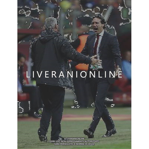 WARSZAWA , STADION NARODOWY 27.05.2015 FINAL LIGA EUROPEJSKA UEFA PILKA NOZNA SEZON 2014 / 2015 FC DNIPRO DNIPROPETROVSK - SEVILLA FC NZ SEVILLA\'S COACH UNAI EMERY RADOSC FOT MICHAL NOWAK / NEWSPIX.PL WARSAW , NATIONAL STADIUM 27.05.2015 FOOTBALL UEFA EUROPA LEAGUE FINAL GAME SEASON 2014 / 2015 FC DNIPRO DNIPROPETROVSK - SEVILLA FC SEVILLA\'S COACH UNAI EMERY CELEBRATION MICHAL NOWAK / NEWSPIX.PL --- Newspix.pl /AGENZIA ALDO LIVERANI Sas - ITALY ONLY - EDITORIAL USE ONLY - Dnipro - Siviglia UEFA Europa League 2014/2015 Finale Varsavia (Polonia) - 27.05.2015 *** Local Caption *** www.newspix.pl mail us: info@newspix.pl call us: 0048 022 23 22 222 --- Polish Picture Agency by Ringier Axel Springer Poland