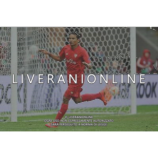 2015.05.27 WARSZAWA POLAND WARSAW THE NATIONAL STADIUM UEFA EUROPA LEAGUE FINAL WARSZAWA STADION NARODOWY PILKA NOZNA UEFA LIGA EUROPY FINAL FC DNIPRO DNIPROPETROVSK - SEVILLA FC N/Z CARLOS BACCA GOL RADOSC, BRAMKA NA 2-3 FOTO RAFAL RUSEK / PRESSFOCUS / NEWSPIX.PL --- Newspix.pl /AGENZIA ALDO LIVERANI Sas - ITALY ONLY - EDITORIAL USE ONLY - Dnipro - Siviglia UEFA Europa League 2014/2015 Finale Varsavia (Polonia) - 27.05.2015 *** Local Caption *** www.newspix.pl mail us: info@newspix.pl call us: 0048 022 23 22 222 --- Polish Picture Agency by Ringier Axel Springer Poland