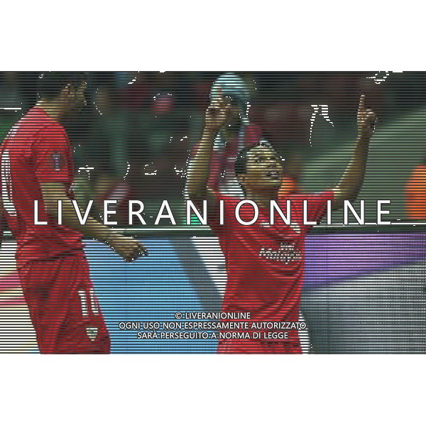 27.05.2015 WARSZAWA PILKA NOZNA FOOTBALL UEFA FINAL LIGI EUROPY 2015 WARSAW UEFA EUROPA LEAGUE FINAL 2015 MECZ MATCH FC DNIPRO DNIPROPETROVSK - SEVILLA FC N/Z BACCA CARLOS GOL BRAMKA RADOSC FOT SZYMON GORSKI / PRESSFOCUS / NEWSPIX.PL --- Newspix.pl /AGENZIA ALDO LIVERANI Sas - ITALY ONLY - EDITORIAL USE ONLY - Dnipro - Siviglia UEFA Europa League 2014/2015 Finale Varsavia (Polonia) - 27.05.2015 *** Local Caption *** www.newspix.pl mail us: info@newspix.pl call us: 0048 022 23 22 222 --- Polish Picture Agency by Ringier Axel Springer Poland